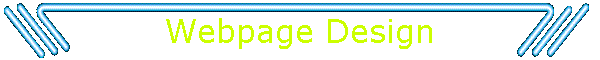 Webpage Design